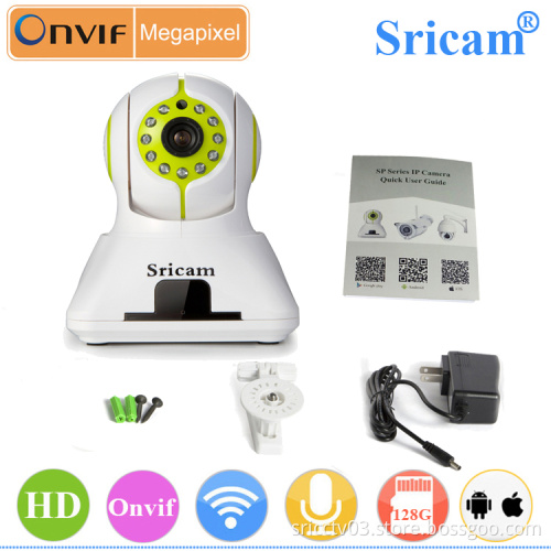 Sricam SP006 New Indoor Linkage Alarm Onvif Wireless Full HD IP Camera With 128G SD Card